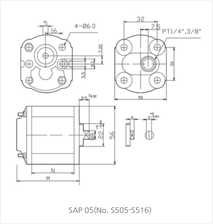 SAP05 - Half Group Gear Pump